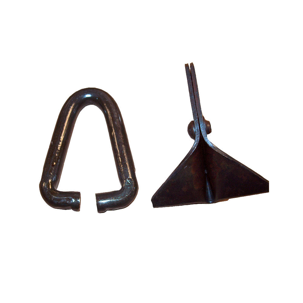 222157 Flail blade with hanger link.  Fits Ford/New Holland 907 917