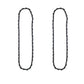 63J81 Qty 2: 20" Semi Chisel Chainsaw Chain Fits Windsor