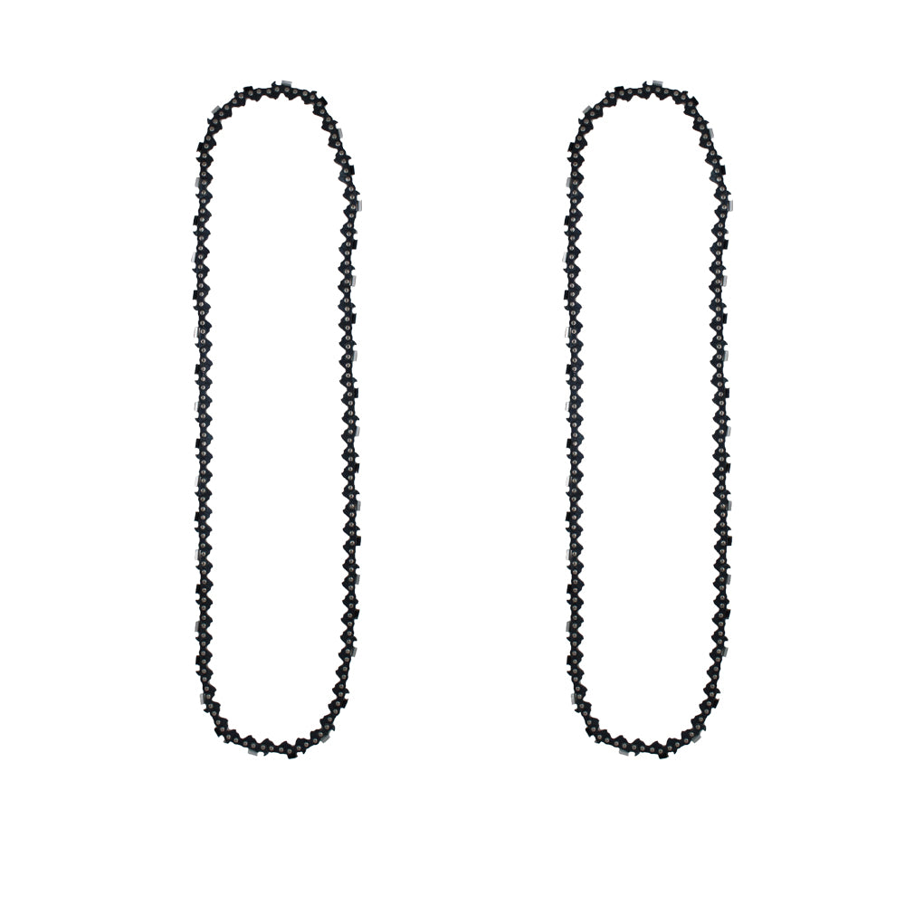 K3C-081G Qty 2: 20" Semi Chisel Chainsaw Chain Fits CARLTON
