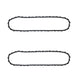 Qty 2: 20" Semi Chisel Chainsaw Chain Fits Windsor Replaces 63J81