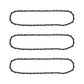 Qty 3: 20" Semi Chisel Chainsaw Chain Fits Windsor Replaces 63J81