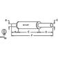 Muffler - Through Hood Restoration Quality Fits Allis Chalmers B D12 70227240