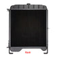 Radiator Fits Case/International Harvester Replaces 237992A1