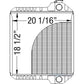 Radiator Compatible w/Fits Case Equipment - 234876A 234876A1 234876A2 234882A1