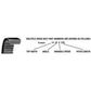 Multiple Speed Belt Fits Universal Products Replaces 2430V345