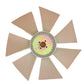 Replacement Radiator Fan 2485C520 Fits Perkins Engines 1106C-E60TA 1106D-E66TA