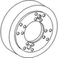 Brake Actuating Drum Fits 430CK 480C 480CK 480D 530CK 580 580B 580C 249021A1