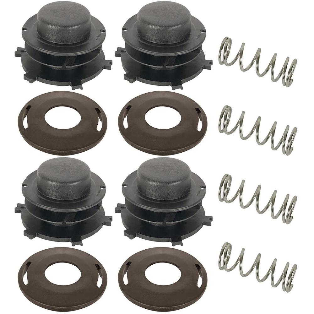 0000-997 1501 Qty 4: Trimmer Head Spool, Cover & Spring Fits Stihl & FS-KM 100