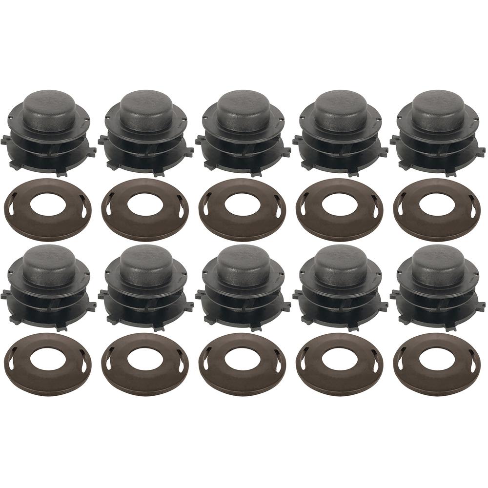 4002-713-3017 Qty 10: Trimmer Head Spool & Cap Cover Fits Stihl