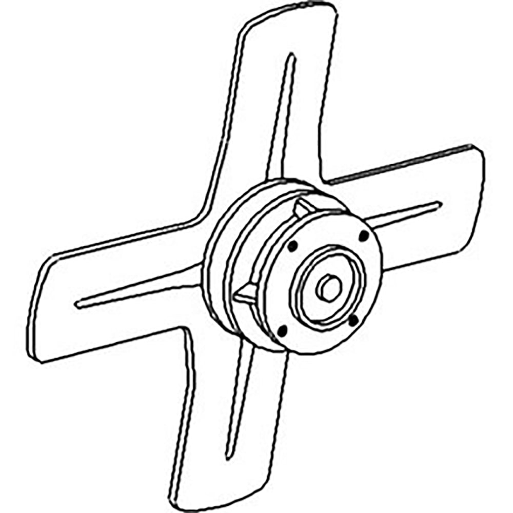 Fan Assembly Fits Cub Fits Cub Lo-Boy Fits Cub Lowboy 131489C1 131489c1 131489c1