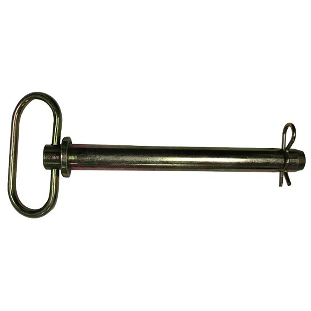 Cold Forged Hitch Pin with Swivel Handle 3/4" Diameter - 6-1/4" Long Replaces 25