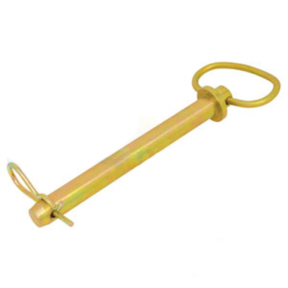 Cold Forged Hitch Pin with Swivel Handle 3/4" Diameter - 6-1/4" Long Replaces 25