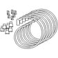 6 Cyl. Spark Plug Wire Set Fits International Harvester Replaces 26A60