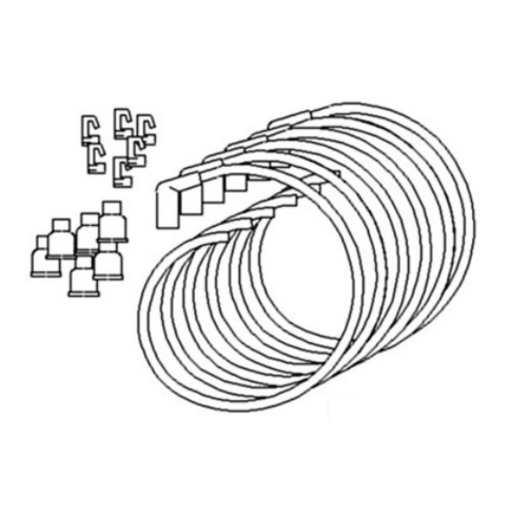6 Cyl. Spark Plug Wire Set Fits Minneapolis Moline Replaces 26A60