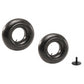 (2) Two Tire Inner Tubes 13x6.5-6 13x6.5x6 13-6.5-6 13 6.5 6 TR13 Straight Valve