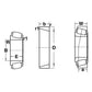 Tapered Roller Bearing Cone Fits John Deere Replaces JD8159