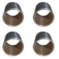 4 FRONT AXLE SPINDLE BUSHINGS Fits Ford 3600 3600V 3610 3900 3910 4000 4000SU