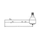 3027647M1 - LH Tie Rod