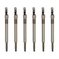 Pack of (6) Pre-Heat Glow Plugs Fits Case IH 460 560 660 504 656 2706 2504