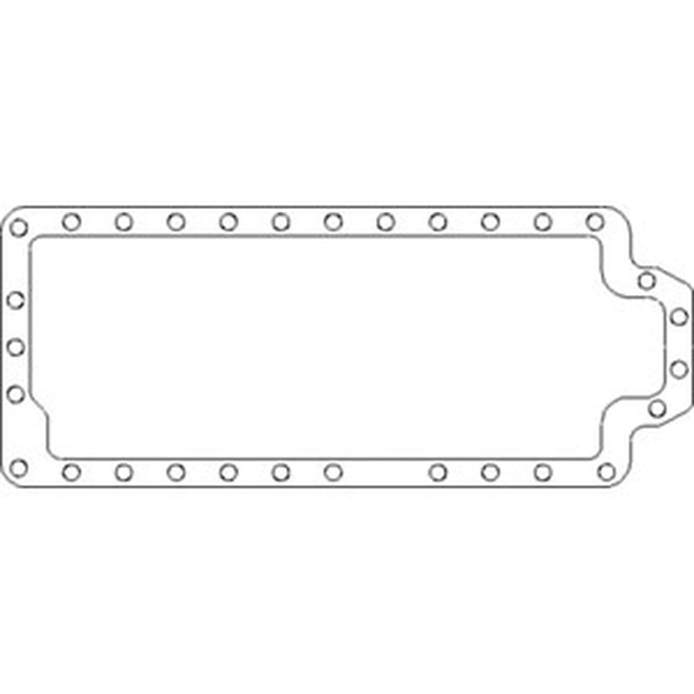 Oil Pan Gasket Fits International 706 756 826 3055987R3 B513952 Fits Case IH
