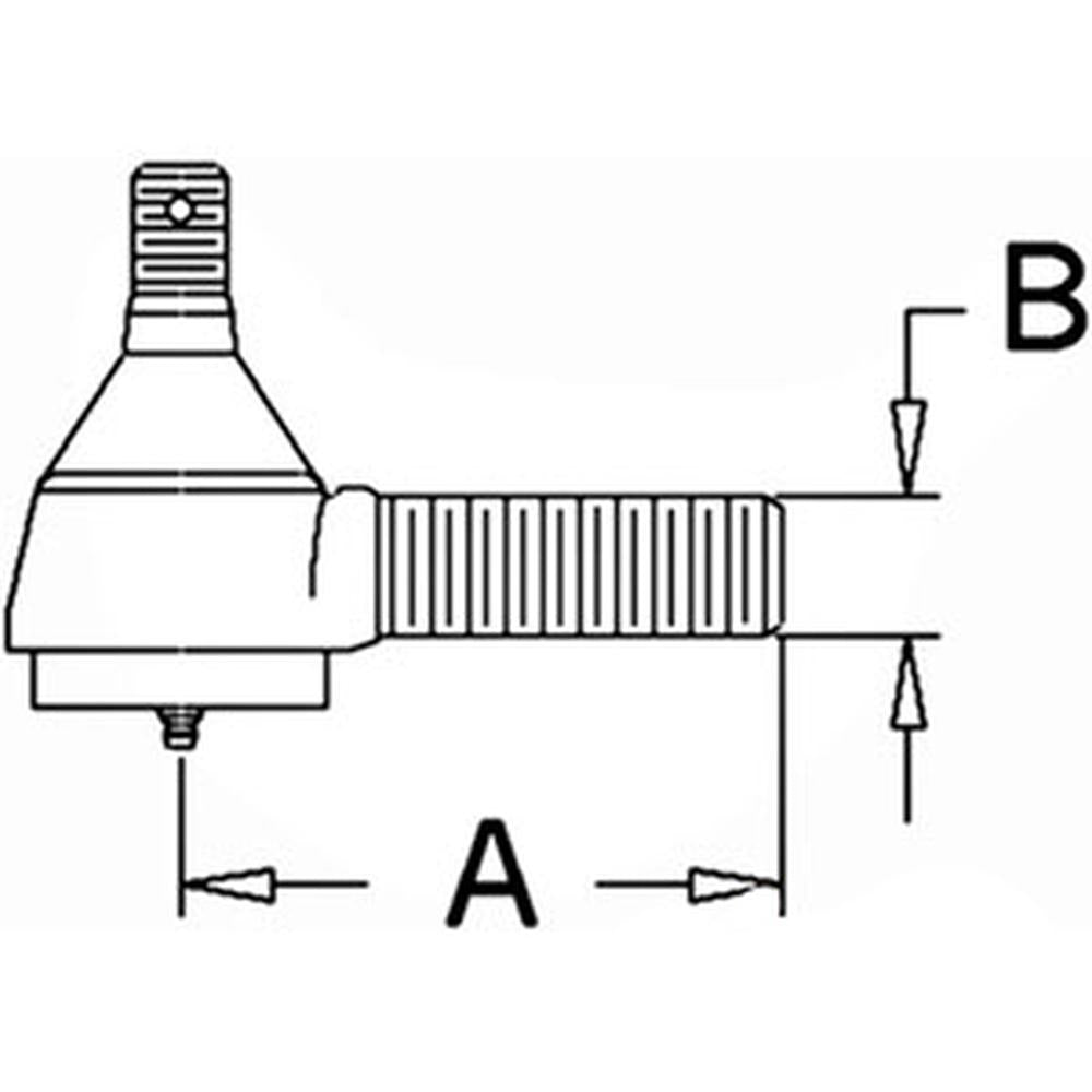 309523 - Front Drag Link End
