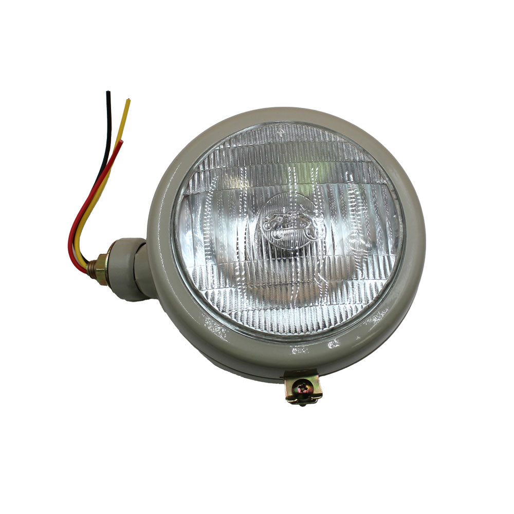 310066F-12V Left Hand Grey Headlamp Fits Universal Products