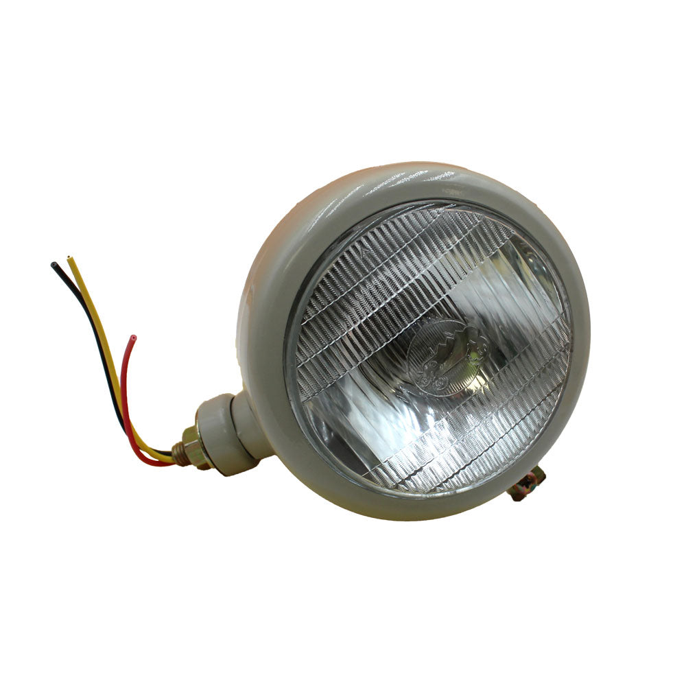 310066F-12V Left Hand Grey Headlamp Fits Universal Products