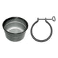 Air Cleaner Oil Cup & Clamp Fits Massey Ferguson Replaces 15203A