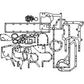 1967013C1 Lower Gasket Set Fits Ford/New Holland