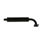 Muffler SBA314100521 Overall Length 24in Outlet Length 2in Inlet Length 6in