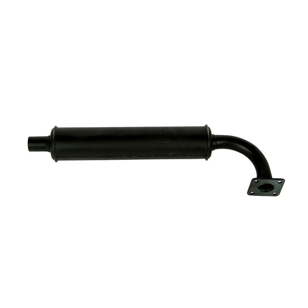 Muffler SBA314100521 Overall Length 24in Outlet Length 2in Inlet Length 6in