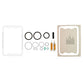320/09281 Bottom Gasket Set Fits JCB 1400B 1550B 1600B 1700B 214 215 216 217 3C