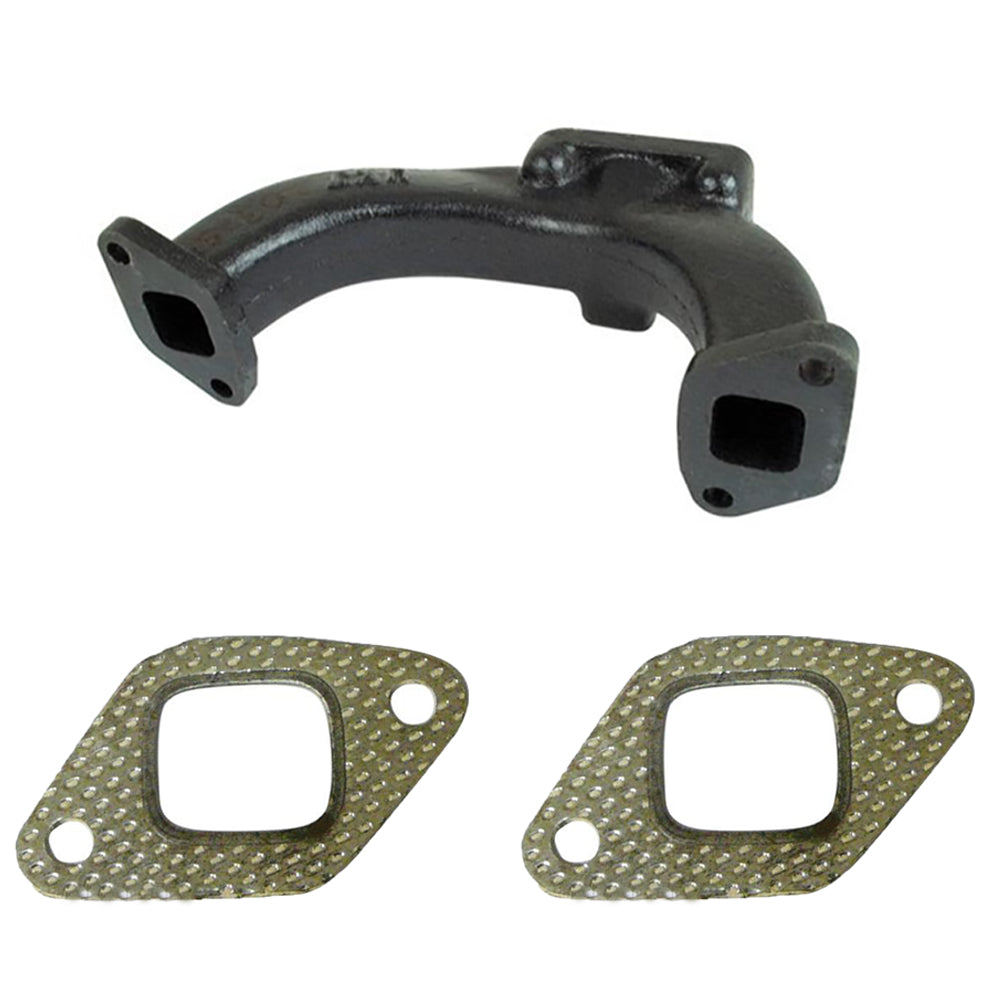 72098614 Exhaust Manifold w Gasket Fits Massey Ferguson Hinomoto 210 220 E16 E18