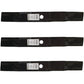 (3) Mulching Mower Blades Fits John Deere 60" Garden Tractor 445 X585 X700 X749