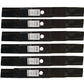 Qty 6: Mulching Blade Fits John Deere Replaces M128485
