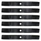 Qty 6: Mulching Blade Fits John Deere Replaces M128485