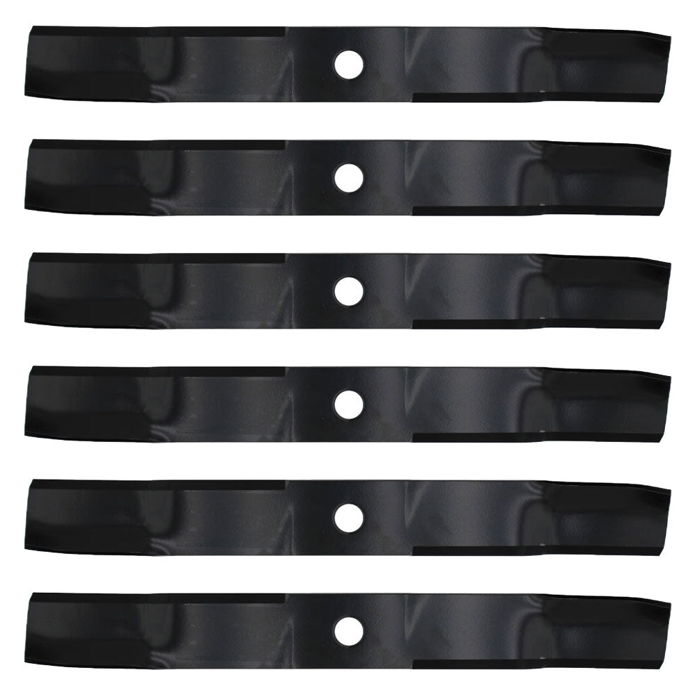 Qty 6: Mulching Blade Fits John Deere Replaces M128485