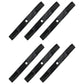 Qty 6: Mulching Blade Fits John Deere Replaces M128485