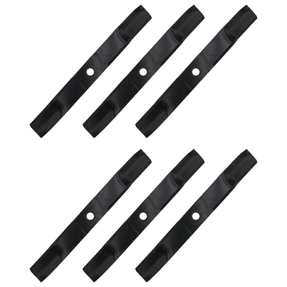 Qty 6: Mulching Blade Fits John Deere Replaces M128485