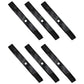 Qty 6: Mulching Blade Fits John Deere Replaces M128485