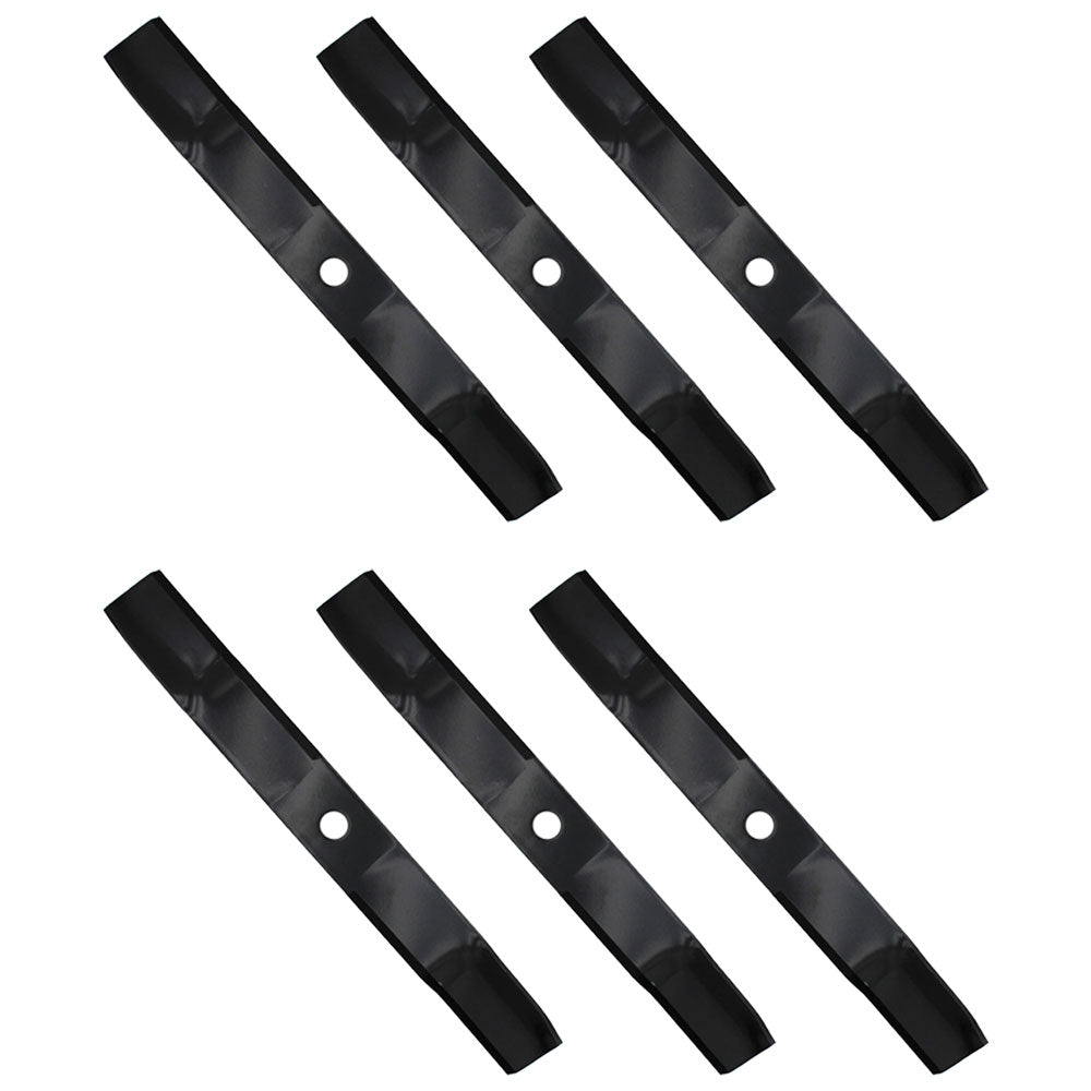 Qty 6: Mulching Blade Fits John Deere Replaces M128485