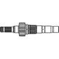 PTO Shaft Fits Case/International Harvester Replaces 1997818C1