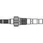 PTO Shaft Fits Case/International Harvester Replaces 1997818C1
