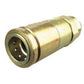 M3905722 Hydraulic Breakaway Coupler, Female - Fits Massey Ferguson