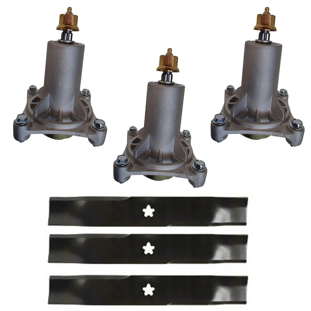 192870 Blades and Spindles Kit
 Fits Husqvarna 48" Mower Decks GTH26K54