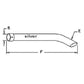 3421912410 Extension Exhaust Pipe Fits Kubota L185 L2050 L2050 L235 L2350