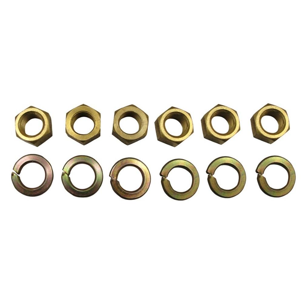 34673SB 6-pc Manifold Nut Kit Fits Allis Chalmers 170 175 616 622 801 802 D17 E