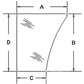 3477778M1 - Lower Door Glass