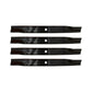 (4) 106-6583-03 Bagger Blades Time Cutter Z Fits Toro Wheel Horse 106-8744-03