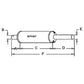 Black Muffler Fits IH Fits FARMALL 340 460 504 544 560 660 656 3514 3616